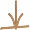 Ekena Millwork Redmond Timber Gable Bracket, Western Red Cedar, 108"W x 72"H x 1 1/2"D x 5 1/2"F, 16/12 Pitch GBW108X72X0206RED00SWR - alternate 2